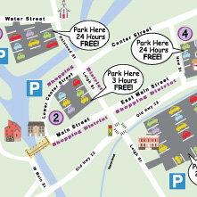 Clinton Parking Map